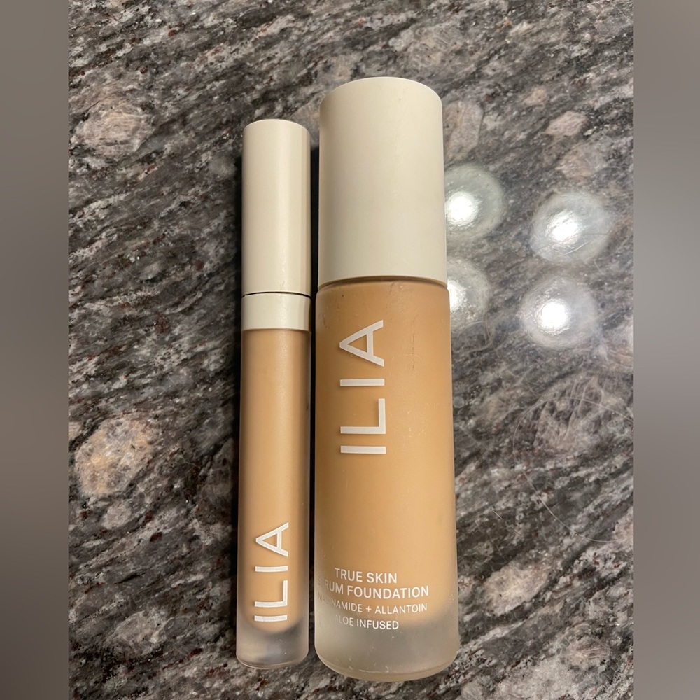 Ilia True Skin Serum Foundation (SF 5 Salina) & Concealer (SC2 Yucca)